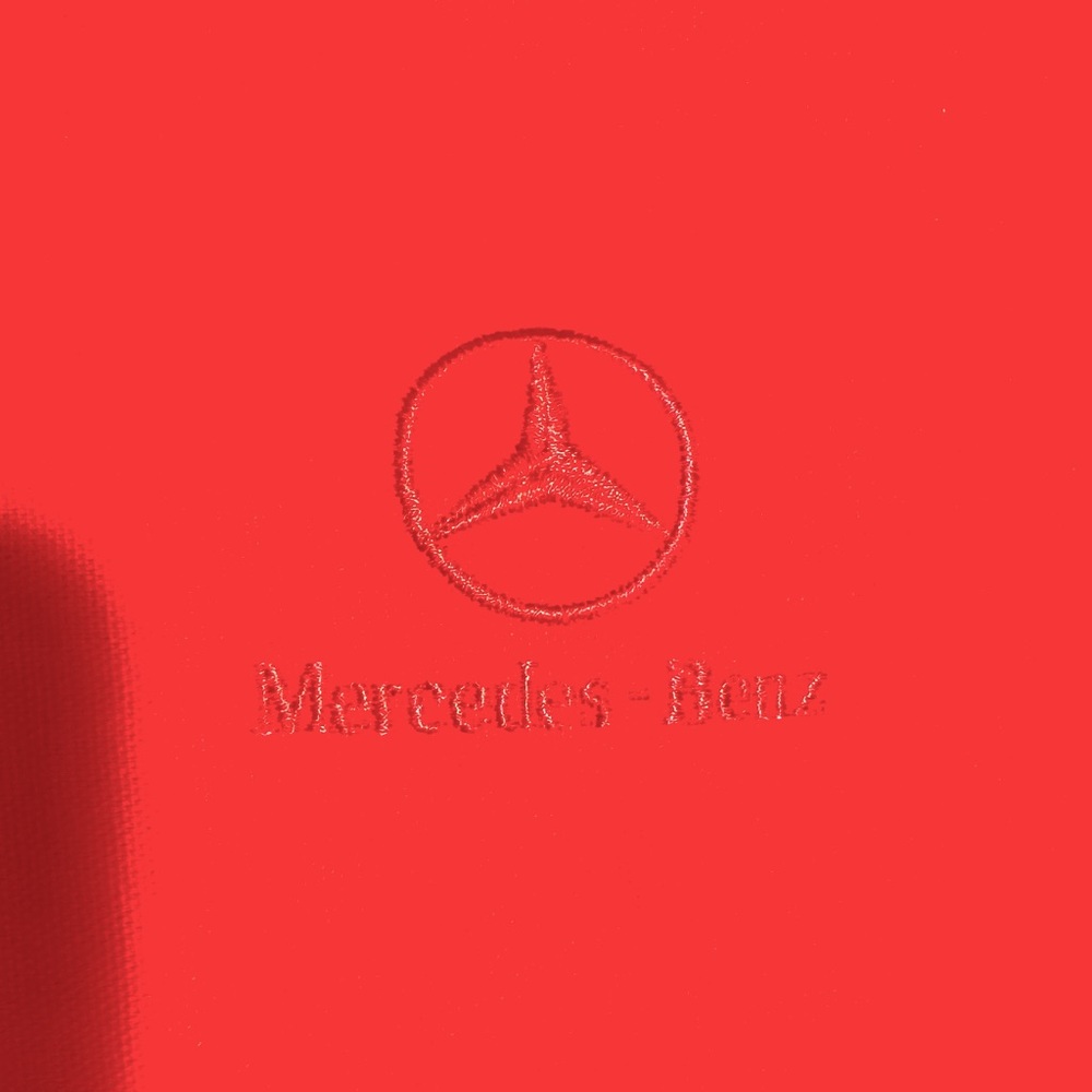 Mercedes Benz Vintage Red Canvas Tote Bag - Picture 3 of 16